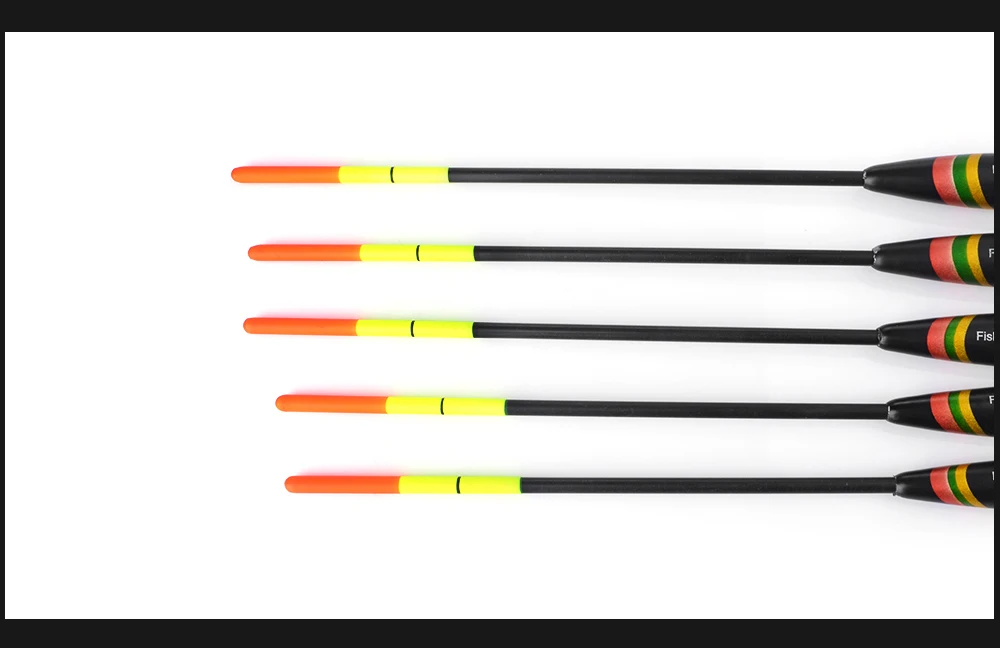 NGB 5 Stück/Set Gemischte Größen Balsa-Kork Barguzinsky-Fichten-Schwimmer Vertikaler Schwimmer für Karpfenangeln Angelzubehör – Detail 9