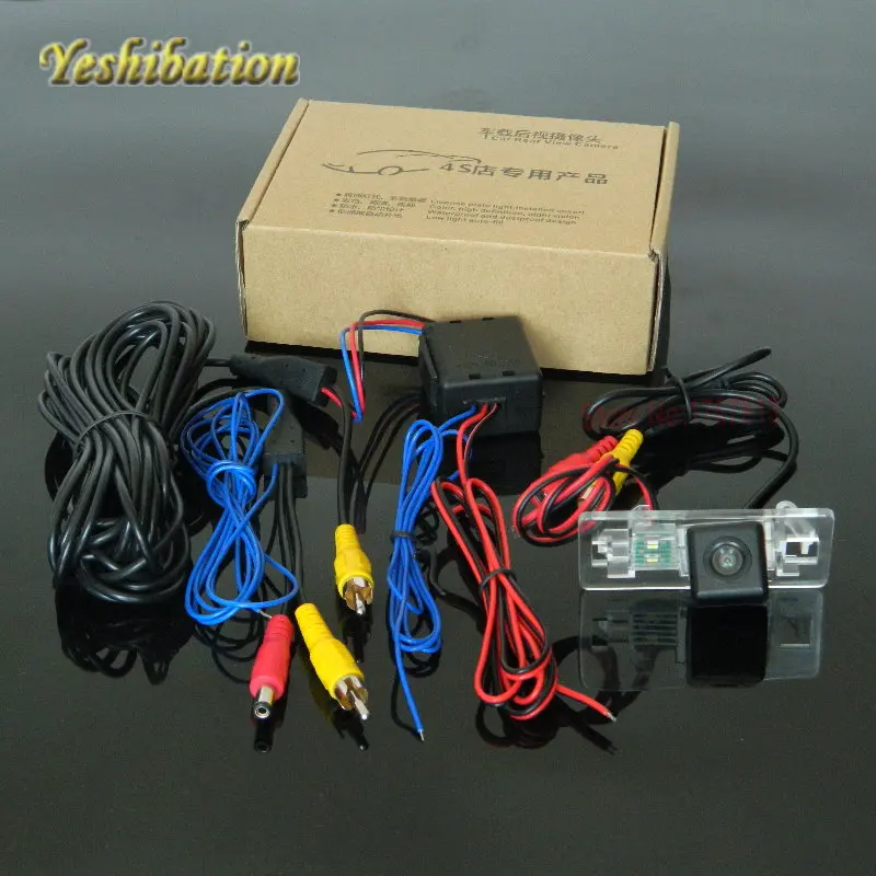 Yeshibation Power Relay Filter For Audi A4L / A5 / Q5 / TT 2009~2012 Night vision Waterproof + Wide-angle Car Rear View Camera