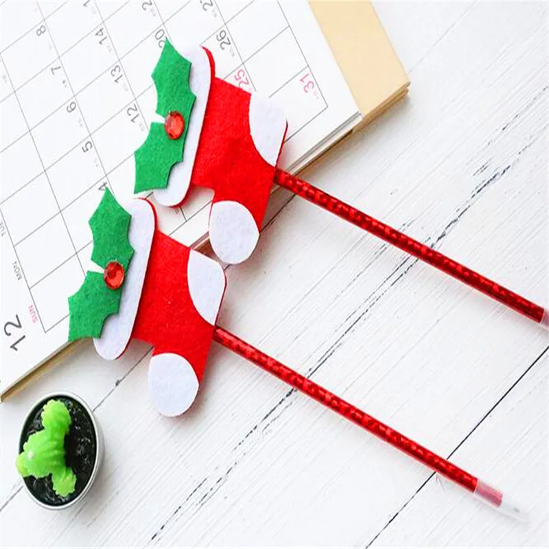 

2Pcs 0.7MM Christmas Series Ballpoint Pen Christmas Gift Ideas Christmas Eve Small Gift Decoration New Ballpoint Pen Youe shone