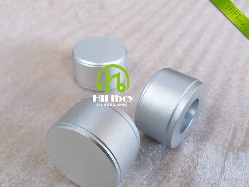 Amplificador de volume de alumínio hifi, com 1 peça de diâmetro de 38mm de altura 22mm, botão do potenciômetro