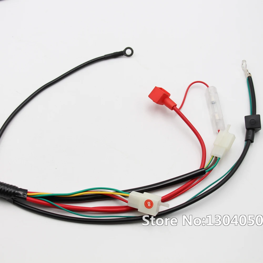 GY6 WIRE LOOM WIRING HARNESS WIRELOOM GY6 125cc 150cc DIRT ATV QUAD BIKE BUGGY DUNE New