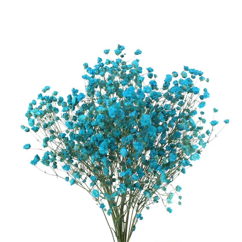 

Real Natural Fresh Forever Babysbreath Dried Preserved Baby breath Flowers DIY Dry Gypsophile Flower Bouquet For Home