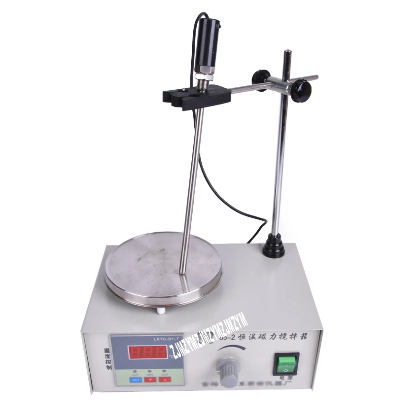 

1PC 85-2 Lab Mixer Digital Heating Constant temperature Magnetic Stirrer 100-2000r/min 110V 200W 1000ML HOT