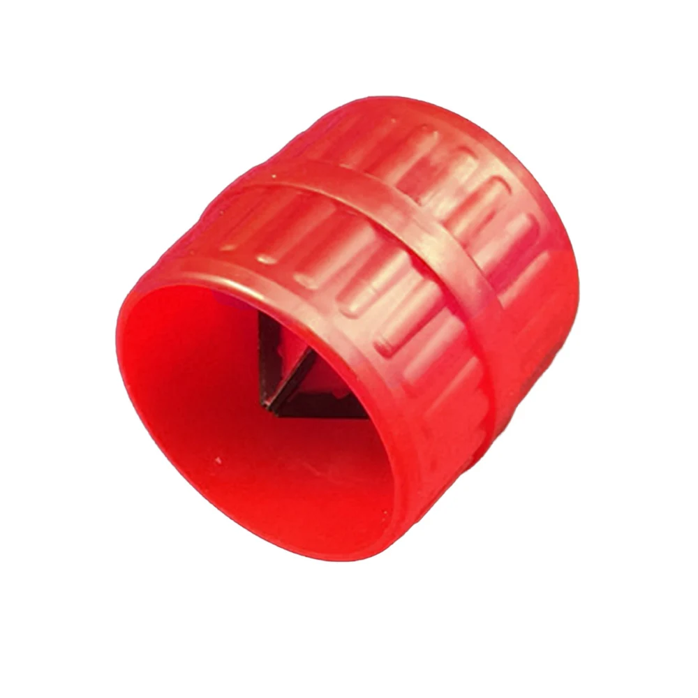 Escariador de tubería, herramienta de fontanería de desbarbado externo interno, limpiador de cobre de PVC, brocas de avellanado DIY, 1 unidad