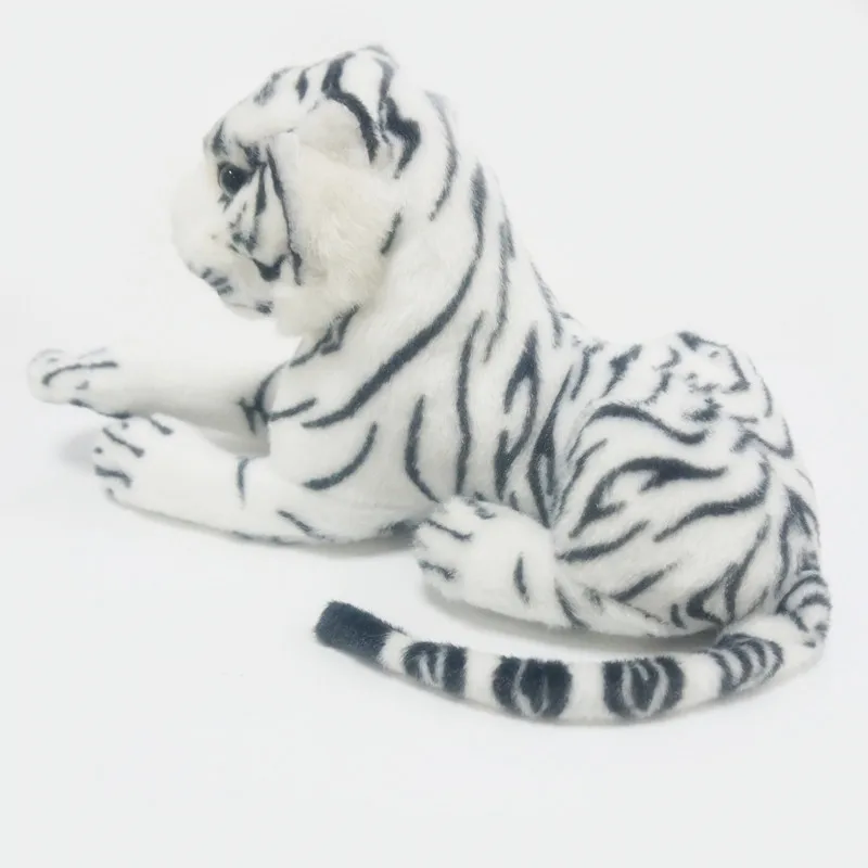 1PC 26cm Cute Plush White Snow Tiger Toys Stuffed Dolls Animals Pillows Gifts