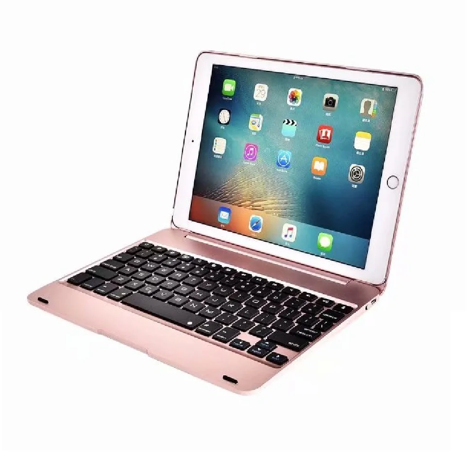 New ABS Coque for iPad 2017 9.7 Keyboard Case A1822 A1823 Wireless Keyboard Case for iPad 9.7 2017 Case with Keyboard