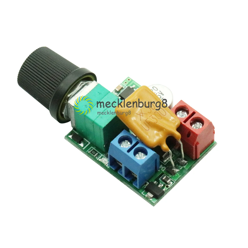 Mini 5A PWM Max 90W DC Motor Speed Controller Module 3V-35V Speed Control Switch LED Dimmer Hot Sale