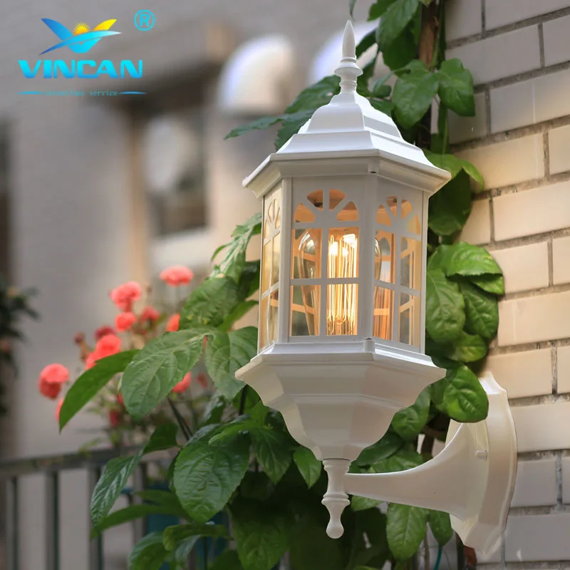 

Fashion outdoor wall lamp waterproof the door led american brief House wall lamp