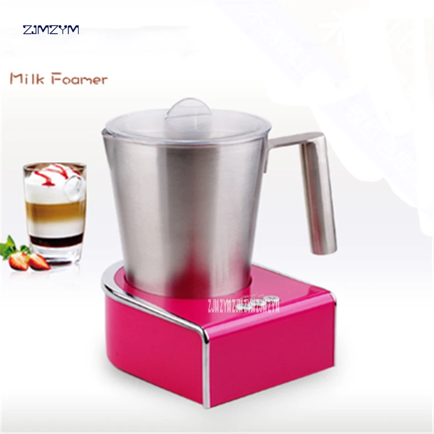 F280A آلة الحليب الكهربائية الباردة والساخنة المنزلية الحليب ساخنة الفوار القهوة الحليب رغوة وعاء 220vauto آلة الحليب 150-250 مللي