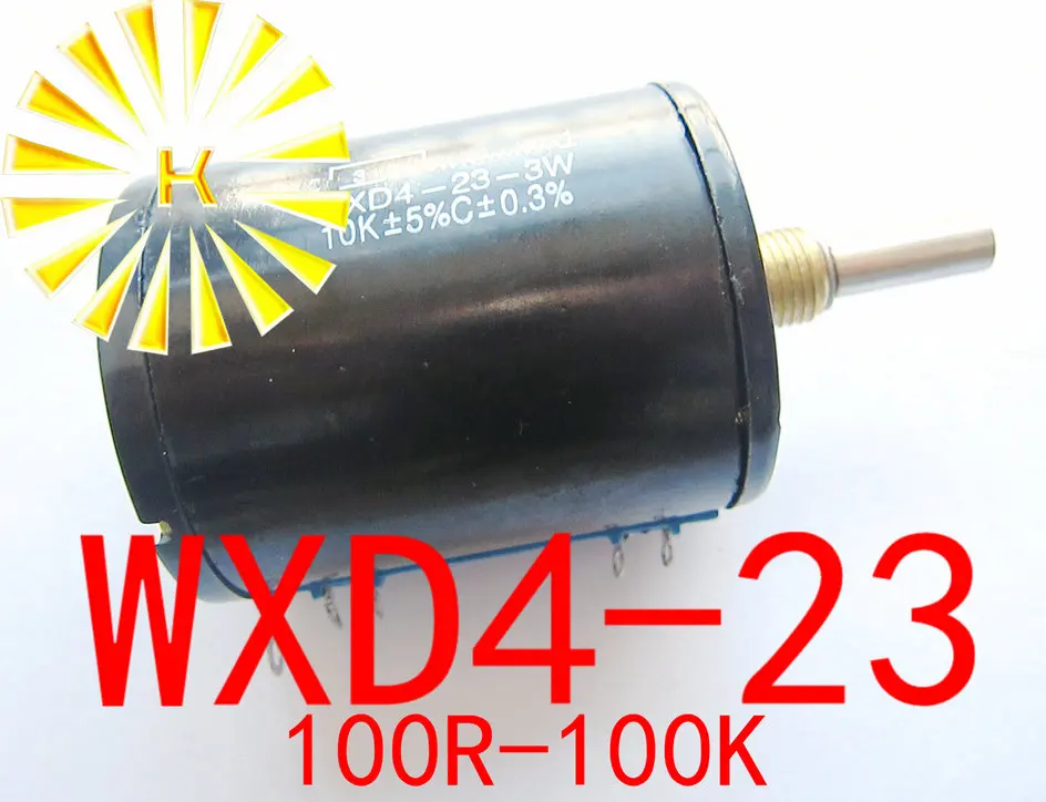 WXD4-23 WXD4-23-3W 1K 1.5K 2.2K 3.3K 4.7K 5.6K 6.8K 10K 15K 22K 33K 47K 100K 3W Multiple Wirewound Potentiometer Pot x 10PCS