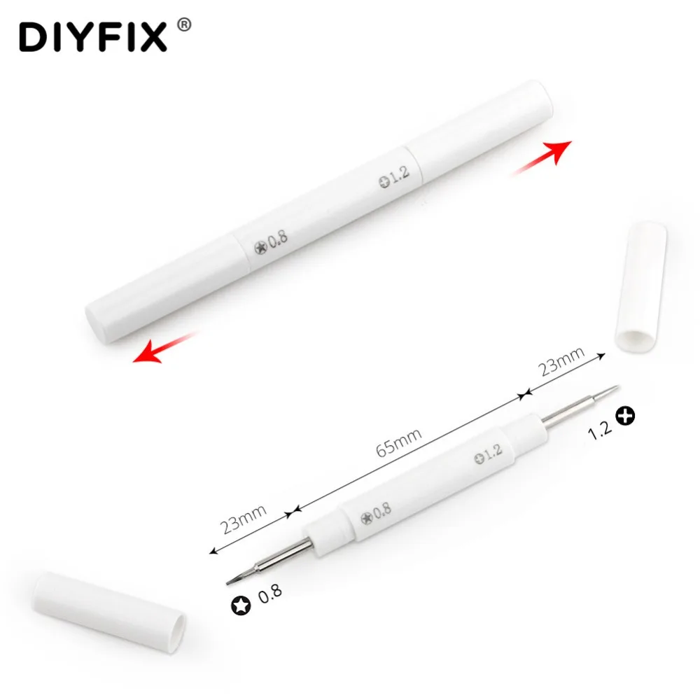 DIYFIX CellPhone Repair Tool Kit Tweezers Screwdrivers Spudger Pry Opening Tools for iPhone XR XS 8 7 6S 6 Plus Hand Tools Set