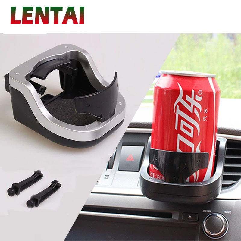 LENTAI For Jeep renegade wrangler grand cherokee Mitsubishi asx lancer Alfa Romeo 159 147 1Set Auto Car air outlet drinks rack