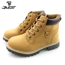 QWEST (by FLAMINGO) Autumn Felt Lace-Up& Zip Children's Shoe High Quality Gentleman Rome Non-slip Kids Boots for Boy 82B-SW-0892