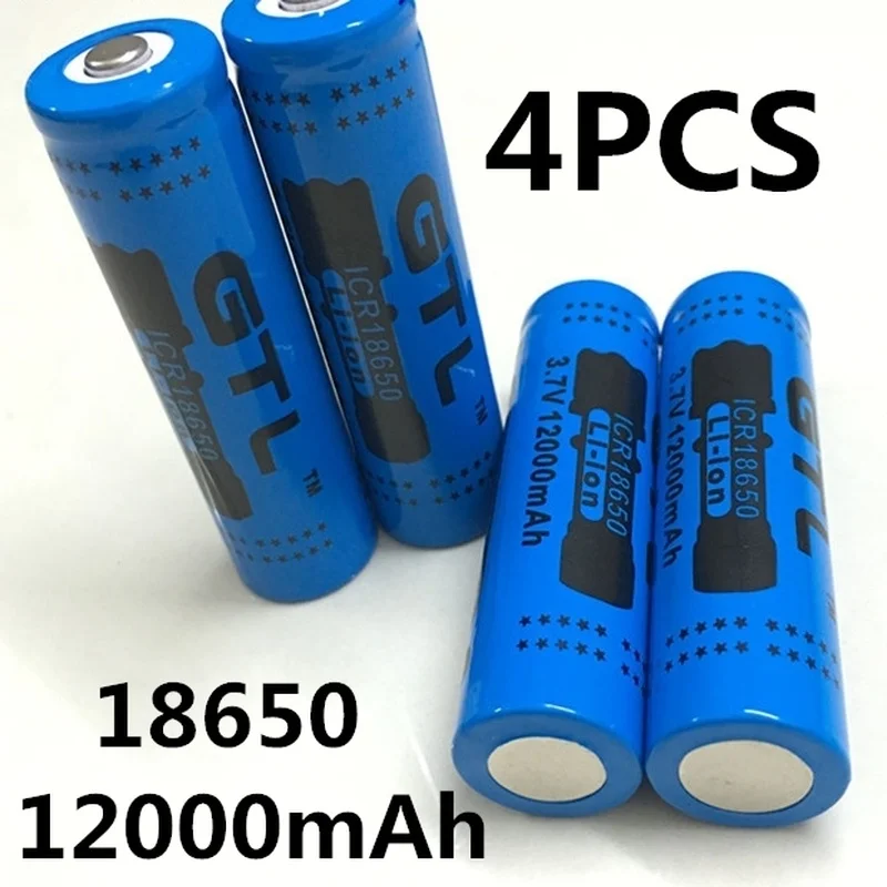 100% nuovo originale NCR18650B 3.7 V12000 mah 18650 batteria ricaricabile al litio di grande capacità GTL EvreFire