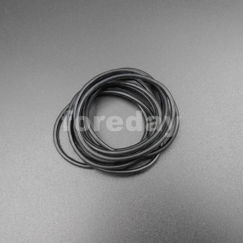 1000PCS X M2 Silicone Rubber Drive Round Belt Pulley Transmission Belts 2mm X 40mm 2X40MM 2*40MM Black 1000PCS/LOT *FD161X1000