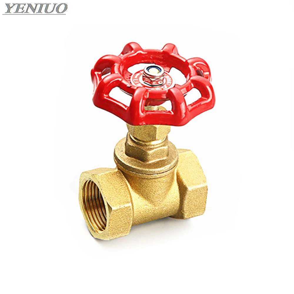 

Copper Globe valve shutoff 1/2" 3/4" 1" 1-1/4" PT Female Thread Brass Ball Valve Controller