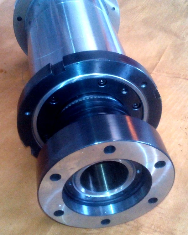 cnc spindle for lathe machine a2-4 dia. 150mm  belt drive turning  machine tool pulley + belt