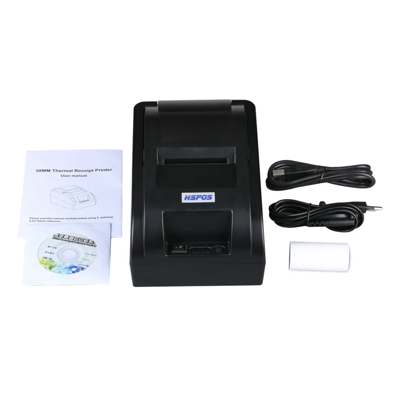 Small 58mm pos printer windows10 thermal receipt printer with high quality impresora termica for Store Stock count bill printing