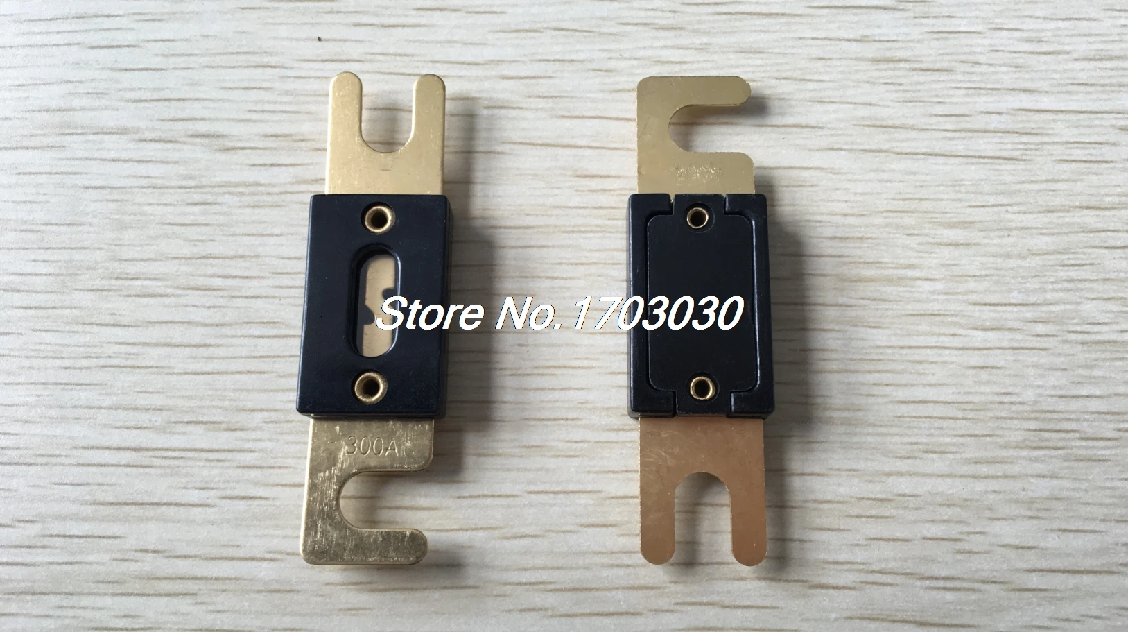 30 pcs Gold Plated Fuse 300A 300 AMP for Auto Car Boat Truck Audio 80x20mm