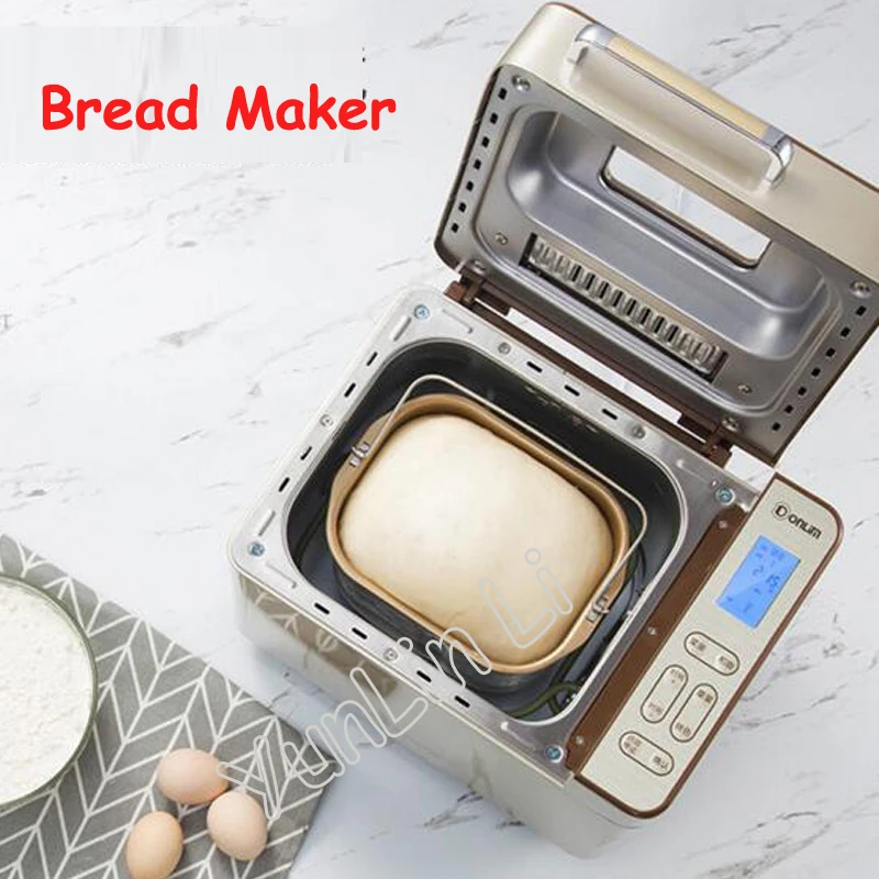 

Full-automatic Bread Maker Household Bread Making Machie Multi-functional Intelligent Bread Baking Machine Toaster DL-TM018