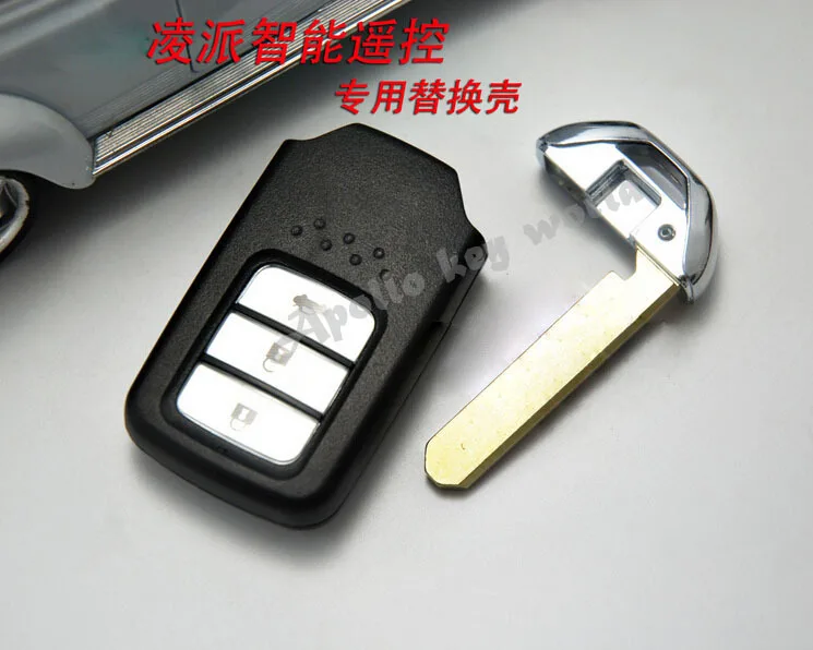 

3 BUTTONS REPLACEMENT FOLDING FLIP REMOTE KEY SHELL CASE SPECIALFOR HONDA CRIDER FOB COVER + FREE SHIPPING