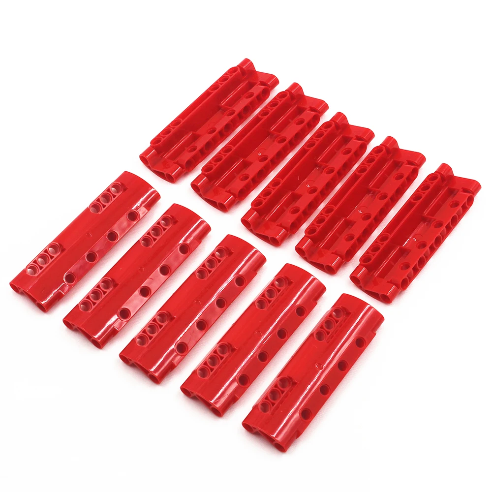 MOC Building Blocks Technical Parts 10pcs Technical BOWED PANEL 3X11X2 DIA4,85 (X19)compatible with Lego 11954 for Kids Toy