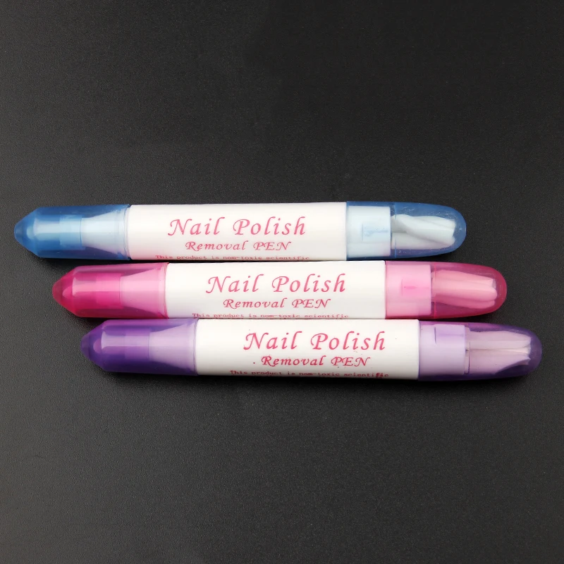 1 Pc Nail Art Corrector Pen Remove Mistakes + 3 Tips Newest Nail Polish Corrector Pen Cleaner Erase Manicure Tools