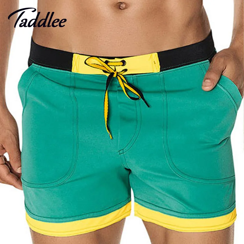 

Taddlee Brand Mens Sexy Swimwear Swimsuits Man Boxer Board Beach Shorts Trunks Bathing Suits Gay Men Man Boardshorts Man Gay