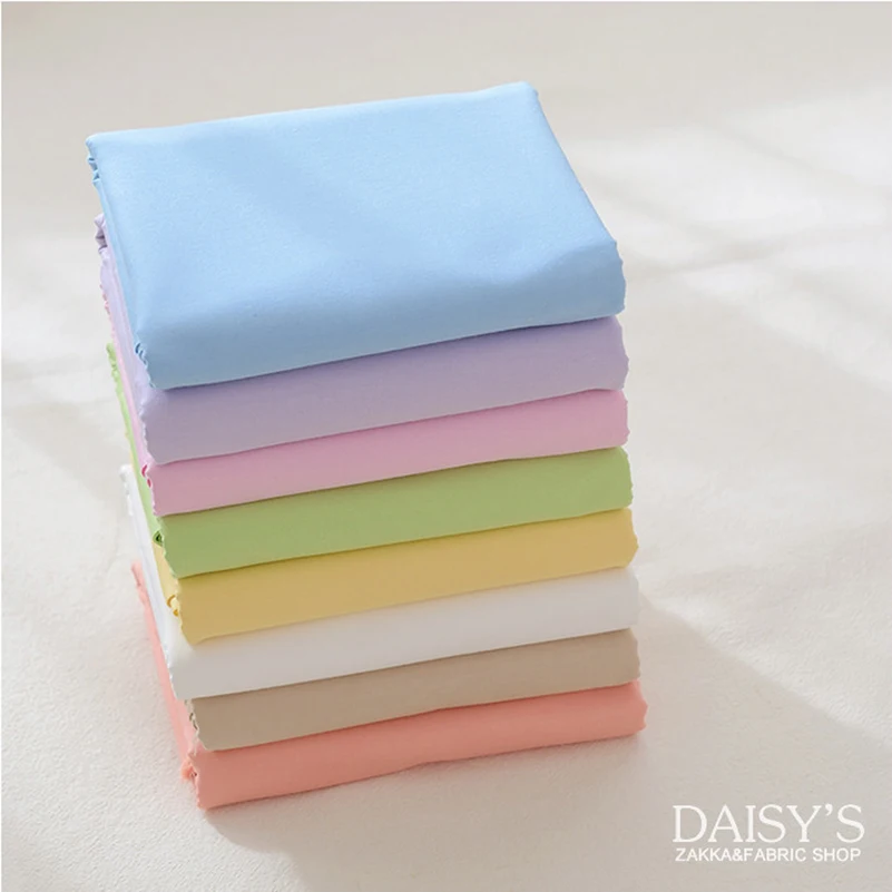 160x50cm solid cotton cloth fabric Chinos,a little thin,can do bags lining, Multi. Color options,Comfortable and soft 160g/m