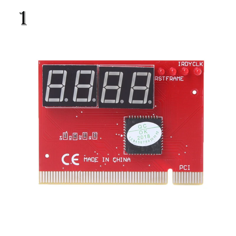 คอมพิวเตอร์ทางเทคนิค PCI POST Card เมนบอร์ด LED 4-Digit Diagnostic Test PC Analyzer เครือข่ายซ่อมชุดเครื่องมือใหม่