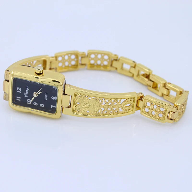 Chaoyada-ساعة يد أنالوج من الفولاذ المقاوم للصدأ للنساء ، أنيقة ، عتيقة ، فراشة مخرمة ، هدية للأمهات