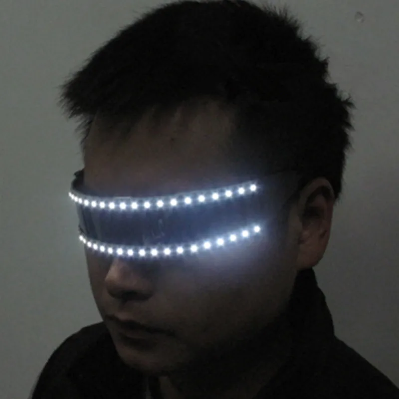 

Led Luminous Performance Props Light Up Growing Nightclub DJ Bar Party Led Glasses Eyewear For Stage Show