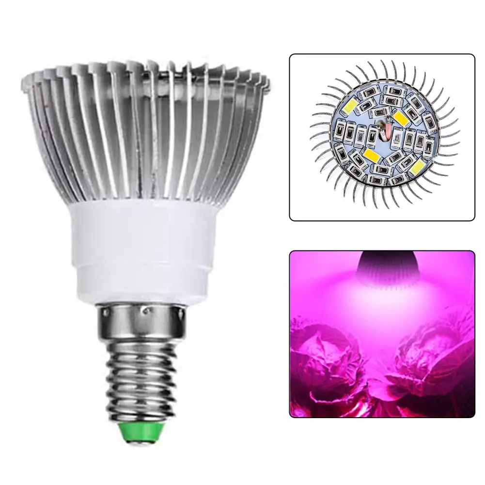 ประหยัดพลังงาน 5730SMD 28Led ส่งเสริม Blossming Full Spectrum Hydroponic Grow PlantLight หลอดไฟ Long Service Time