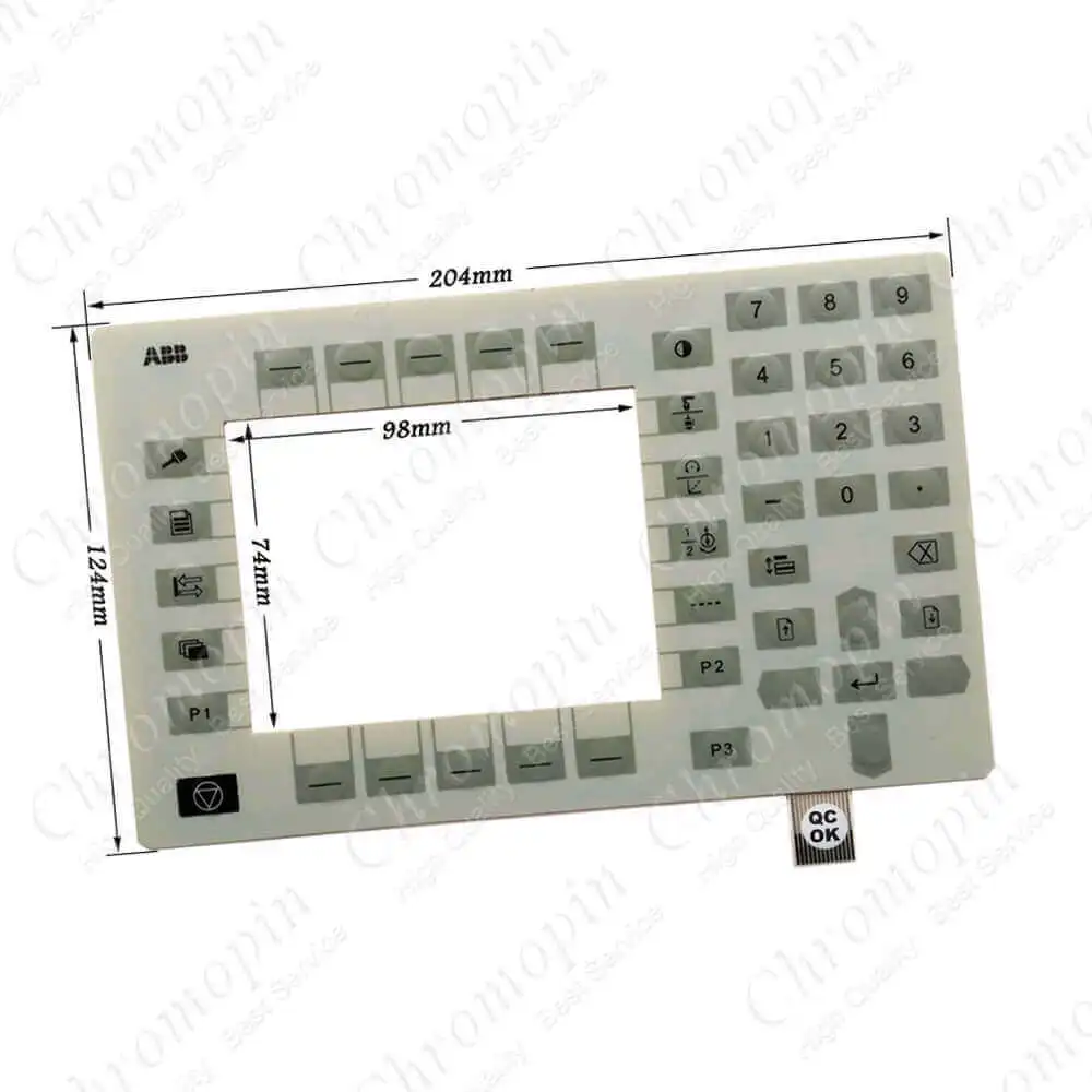 Imagem -02 - Interruptor de Teclado de Membrana para Tpu2 3hne003111 3hne 00311-1 Teclado de Membrana