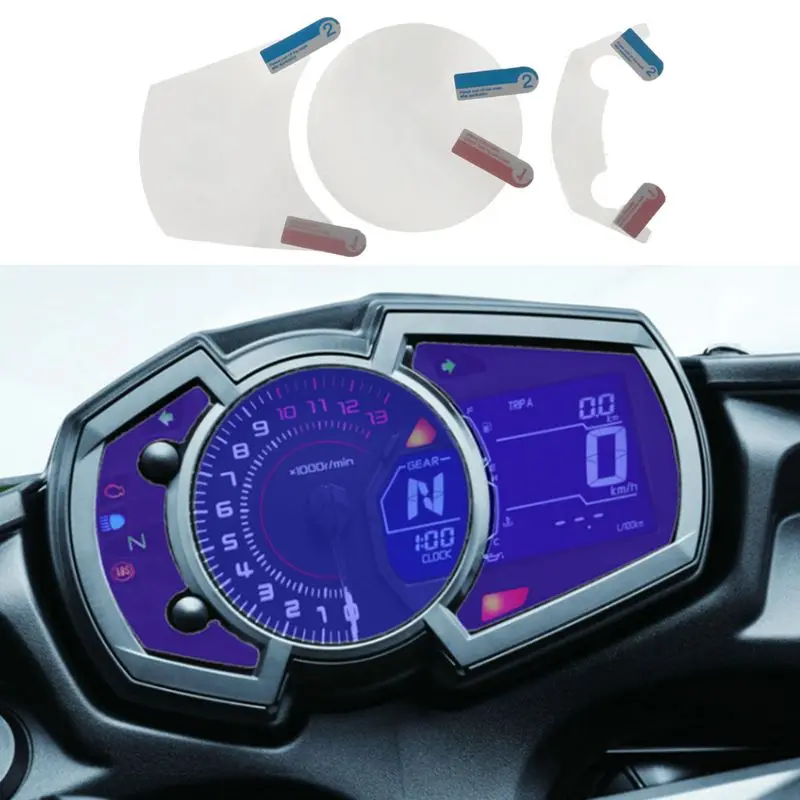 

2Pack Motorbike Meters Protector Cover Transparent for Protection Film for Kawasaki NINJA 650 Ninja 1000 250 400 Dropship