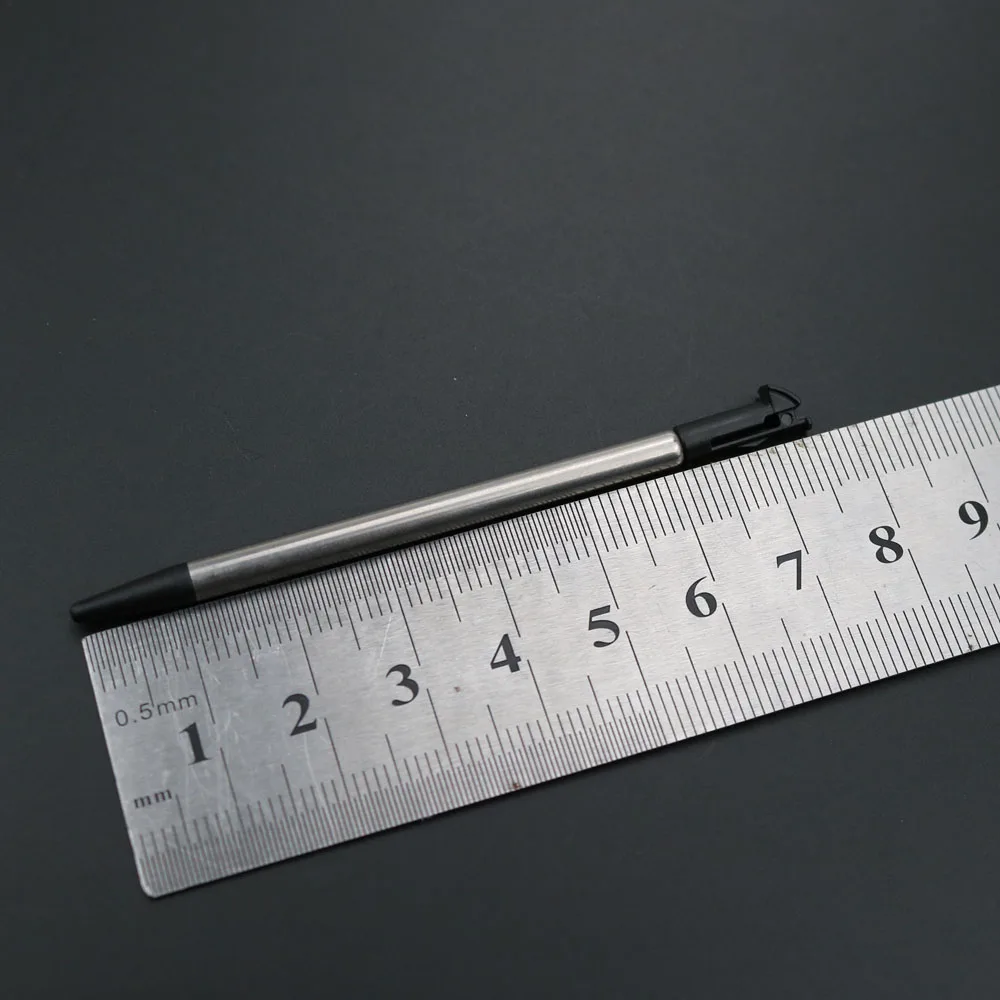 Металлическая телескопическая ручка TingDong с выдвижным сенсорным экраном для Nintendo 3DS, 1 шт.