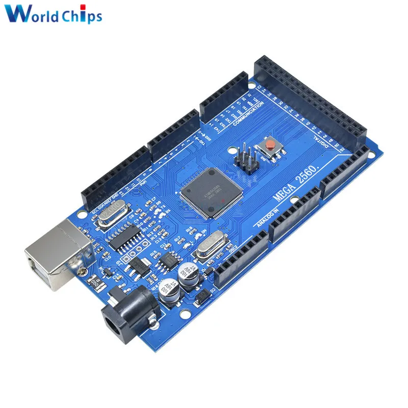 MEGA2560 Mega 2560 R3 REV3 ATmega2560-16AU CH340G Board Module ON USB Cable Compatible for AVR USB Board USB Line
