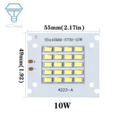 20W 50W 100W 150W 200W 20W SMD5730 LED Chip Lamp Beads High Power LED Floodlight DC30-34V For Indoor Outdoor DIY PCB Kit