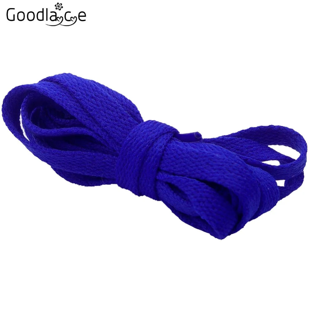 Cordones planos de 8mm de ancho para zapatillas deportivas, 24 colores, 180cm/ 71 pulgadas