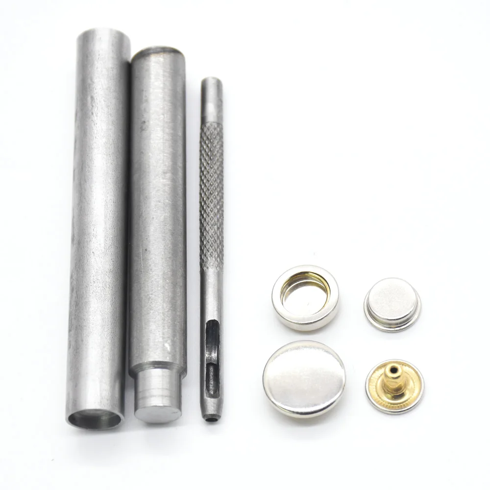 20set brass Snaps fasteners Tools Sewing snaps Cotton coat metal snaps jacket buttons Wallet buckle. Metal rivet