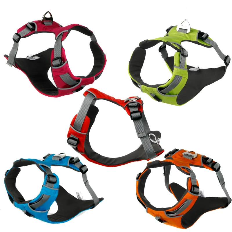 NEW Reflective Dog Harness Pet Dog Training Vest for Medium Large Dogs Adjustable Professional Harness Safety Vehicular Outdoors