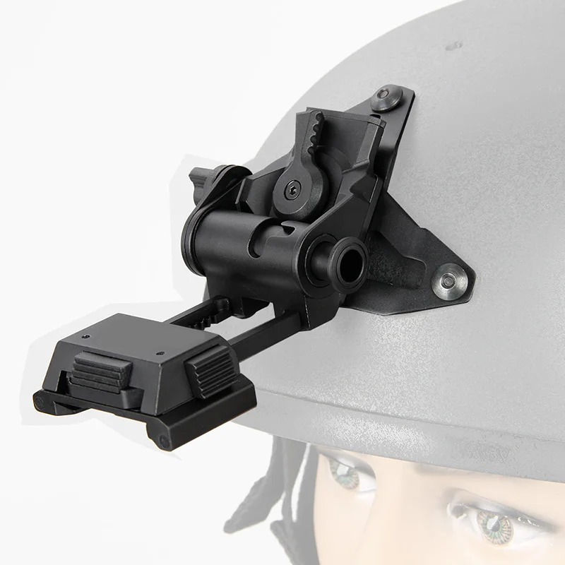 PPT NVG Adapter Aluminum Helmet Adapter NVG Mount System Helmet Bracket with Permanent VAS Shroud For Night Vision gs24-0189