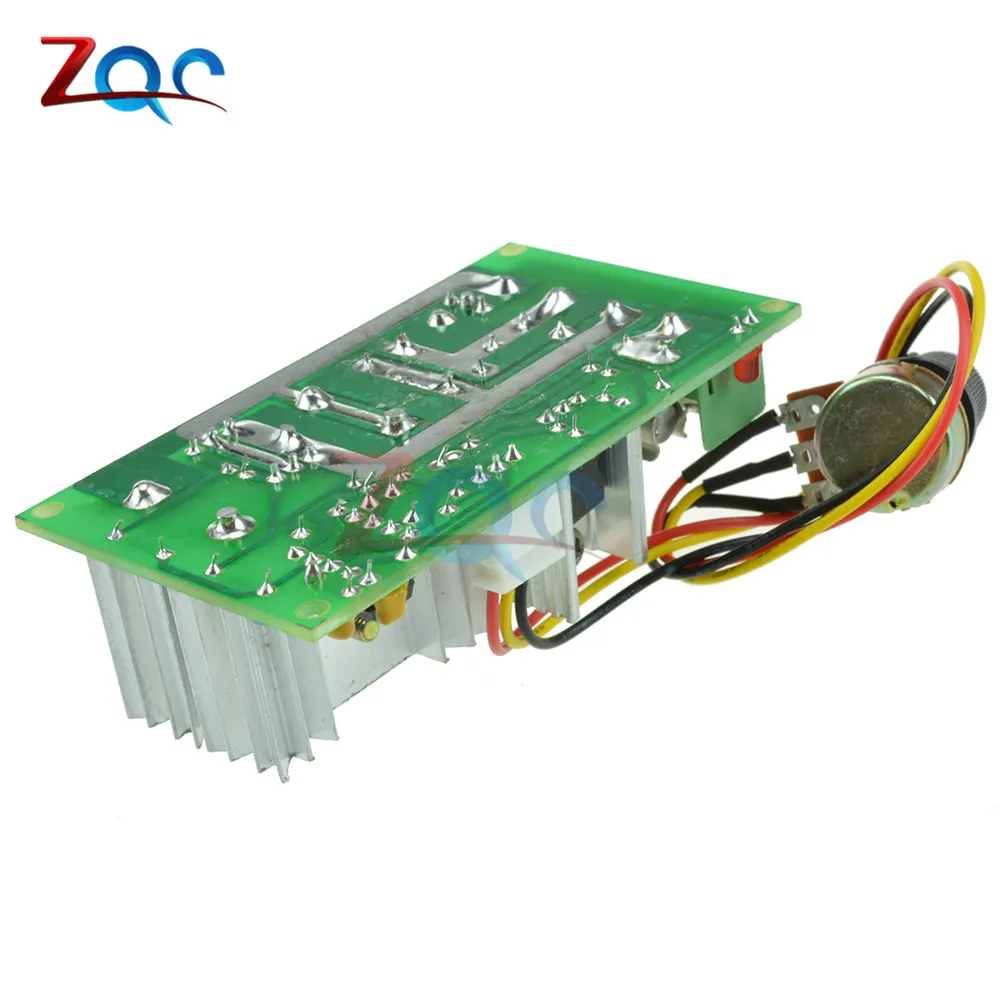 DC 10-60V 20A 1200W PWM Motor Speed Controller Switch Current Voltage Regulator High Power Driver Motor Speed Control Module