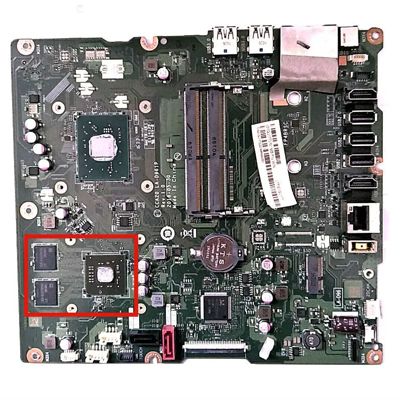 Applicable to Lenovo AIO 510-23ASR discrete graphics motherboard LA-D961P motherboard 100% test ok delivery