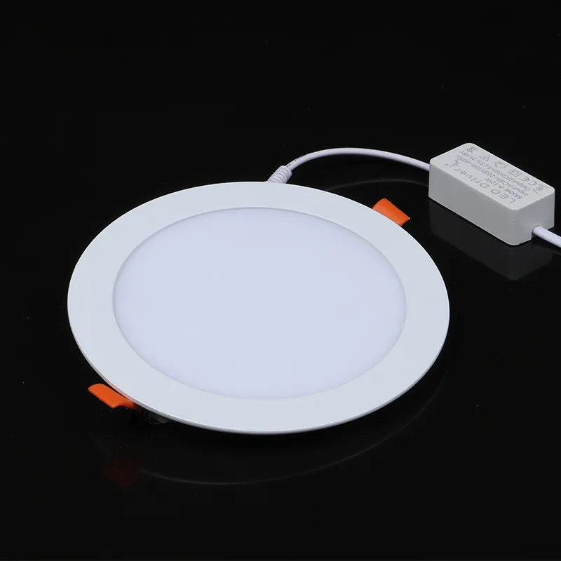 LED Downlight Recessed Kitchen Bathroom Lamp 220V 24W Round/Square LED Ceiling Panel light Warm/Cool White