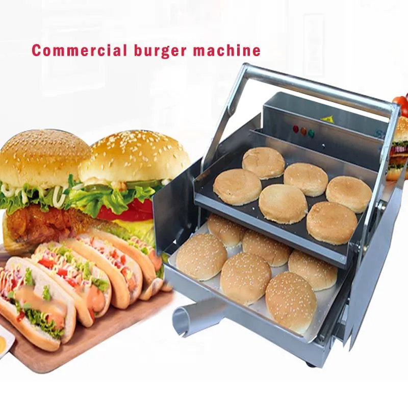 Kommerziellen hamburger maker kommerziellen elektrische hamburger maschine 1PCS