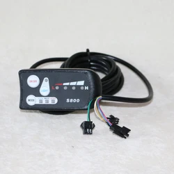 FOCAN S800 EElectric Bicycle Display 24V 48V Ebike Intelligent Control Panel LED Display