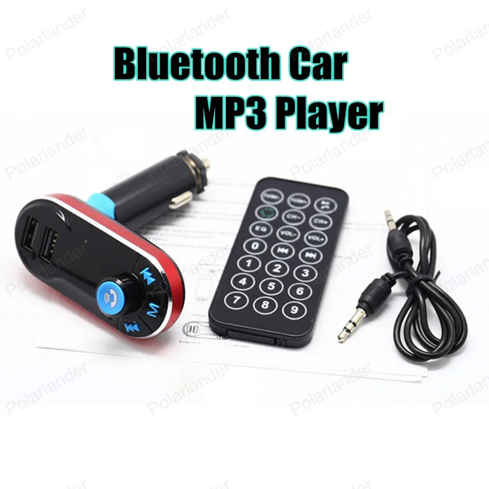 

Universal Wireless BluetoothFM Transmitter Hands free CarMP3 Player Kit Hot Selling