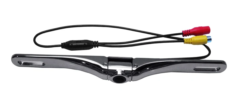 18 Car Rear View Camera License Plate Mount Silver / Black Reverse Backup Camera License Plate Frame Camera Night Vision 888