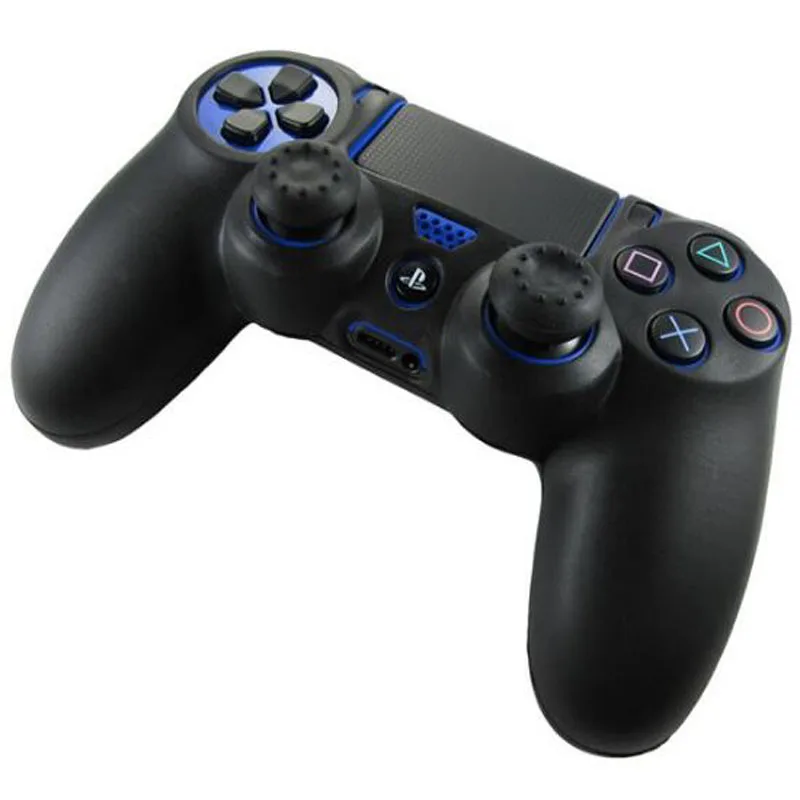 Rubber Gamepad Joystick Thumbstick Grip Cap Protective Skin Cover Case For Sony Playstation Dualshock 4 PS4 Slim Pro Controller